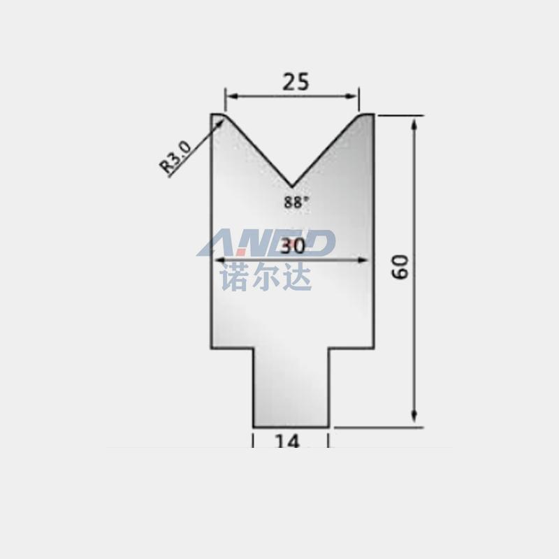 Single V25 slot standard dies